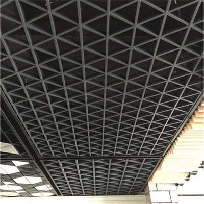 200x200x200開いた細胞の天井は三角形のアルミニウム反腐食をタイルを張る