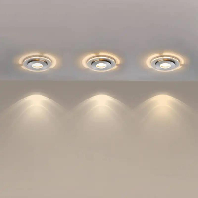 定形Downlightのあたりの150mm LEDの天井灯15Wは終わる表面を焼く