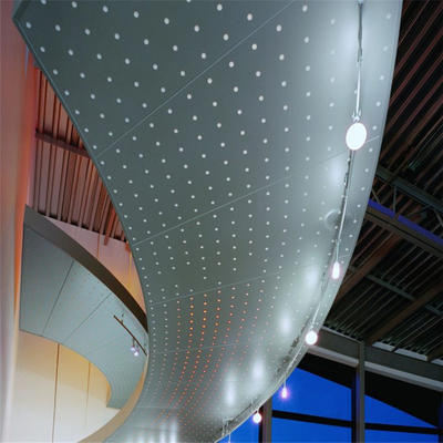 PVDFは金属の天井の設計を終えた