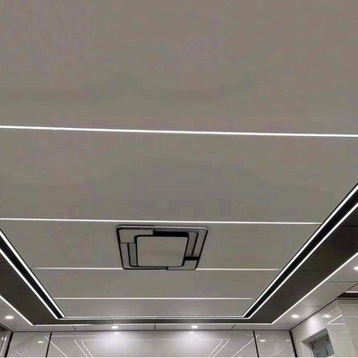 1.2x2.4m合成サンドイッチ パネルPVDFのコーティングの蜜蜂の巣の天井のタイル