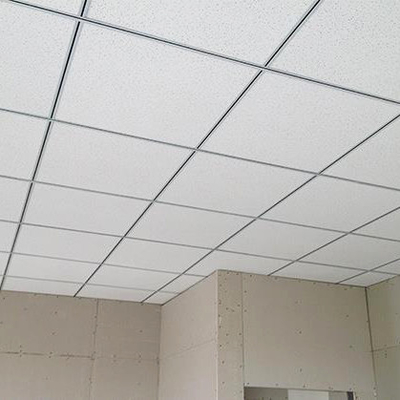 パーホレーションの金属の音響の天井はペンキの終わり白いミネラル繊維のパネルをタイルを張る