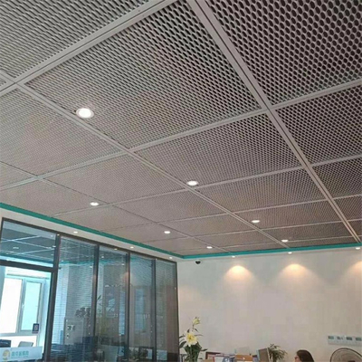 内部の装飾のための中断されたアルミニウム拡大された網の天井板に金属をかぶせて下さい