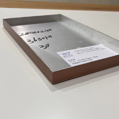 メタリック ペイント ブラッシュド 銅 アルミニウム ソリッド パネル 150x200x20mm