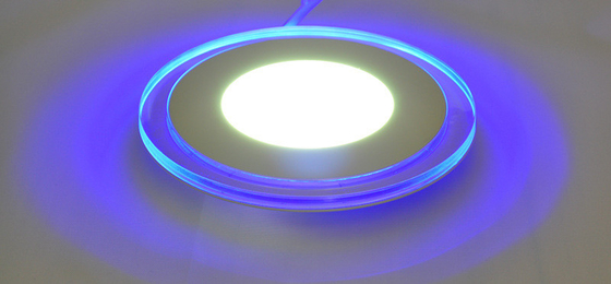 145mmの直径LEDの天井灯の内腔90LM/Wおよび6+3Wは2色のパネルをひもで締める