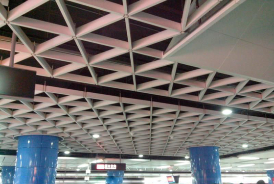 コンベンション センターのためのアルミ合金の金属の格子天井 250x250mm