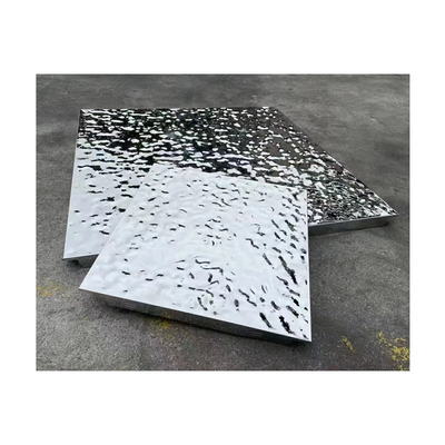 600x600mm水さざ波のステンレス鋼の天井板の鋭角