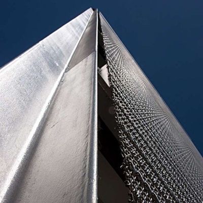騒音低減のアルミニウム工場建物のための金属によって拡大される網パネル