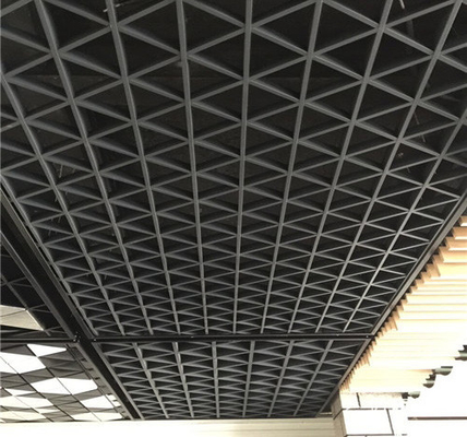 外壁の装飾のための耐火性アルミニウム格子天井