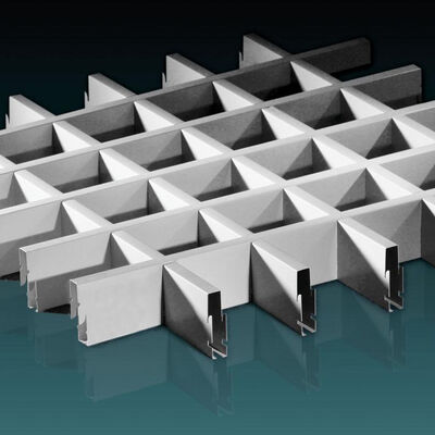 250mm シンプル 設置 グリッド アルミニウム 天井タイル